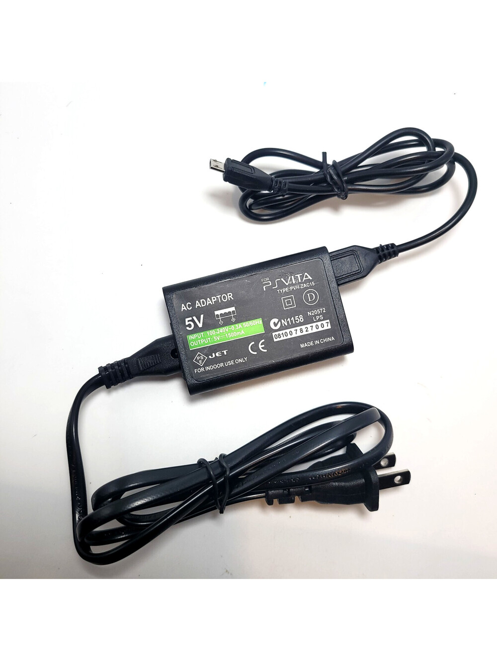 PS Vita 2000 AC Power Charger For Sony PlayStation Vita PSV 2000 (PCH-2000)